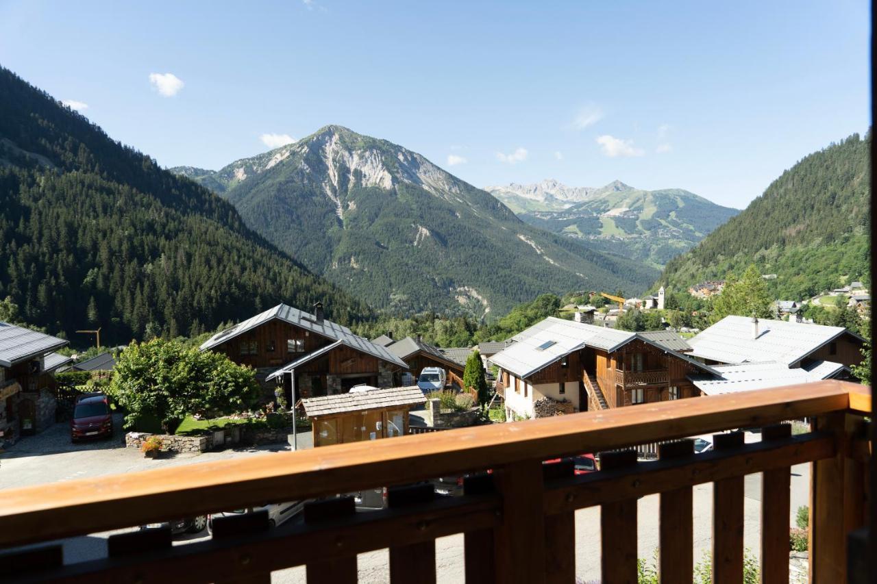 VISITE VIRTUELLE Moderne Vue Montagnes Garage 2 Balcons 8pers Paradiski La Plagne Extérieur photo