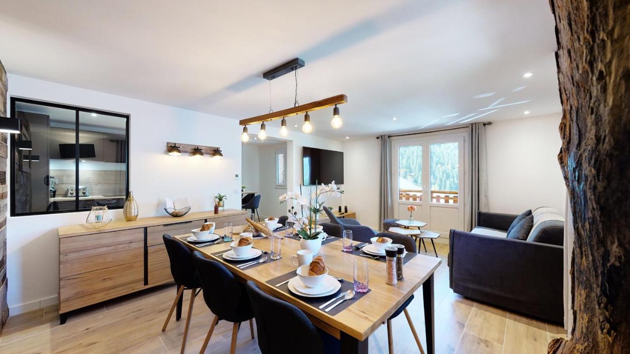 VISITE VIRTUELLE Moderne Vue Montagnes Garage 2 Balcons 8pers Paradiski La Plagne Extérieur photo