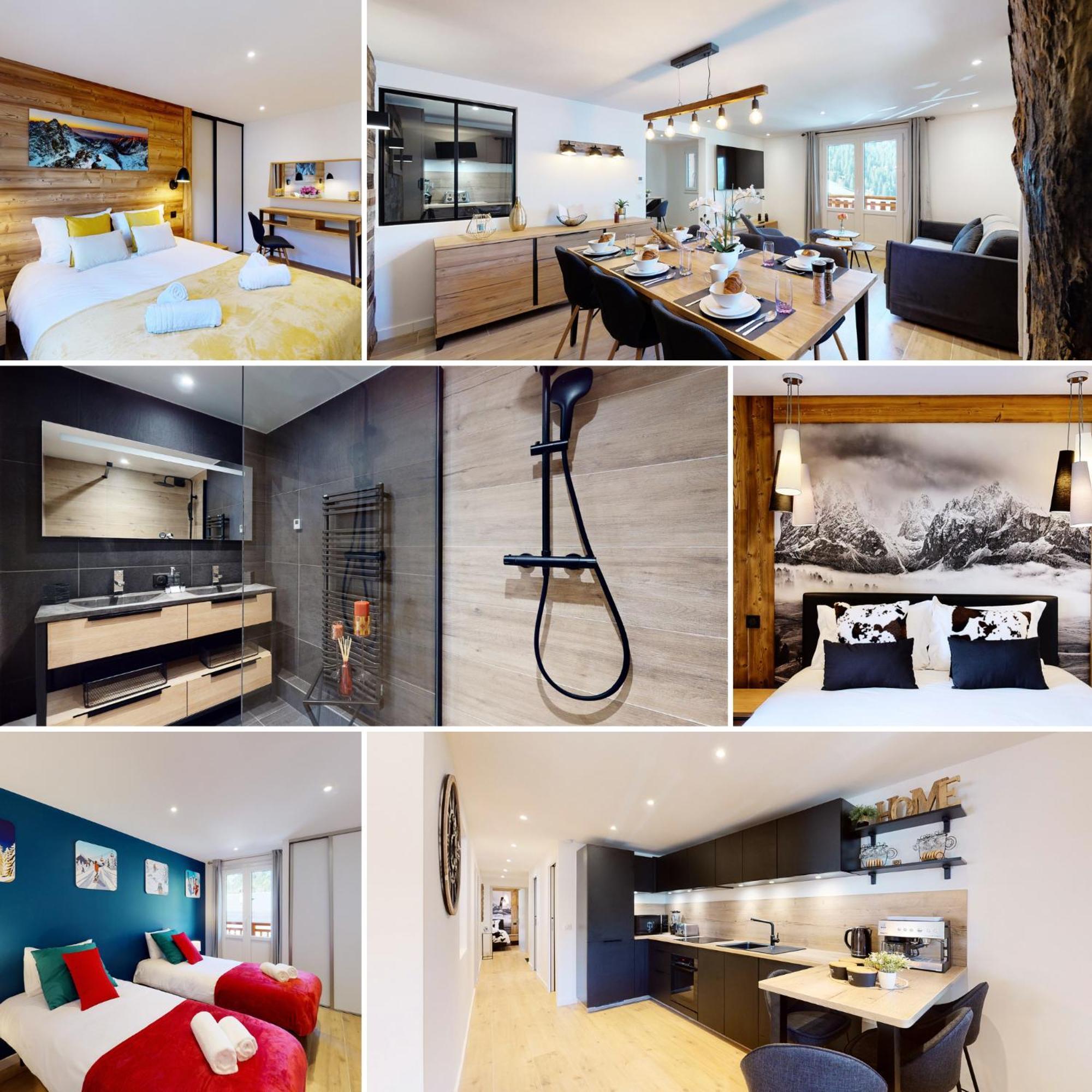 VISITE VIRTUELLE Moderne Vue Montagnes Garage 2 Balcons 8pers Paradiski La Plagne Extérieur photo